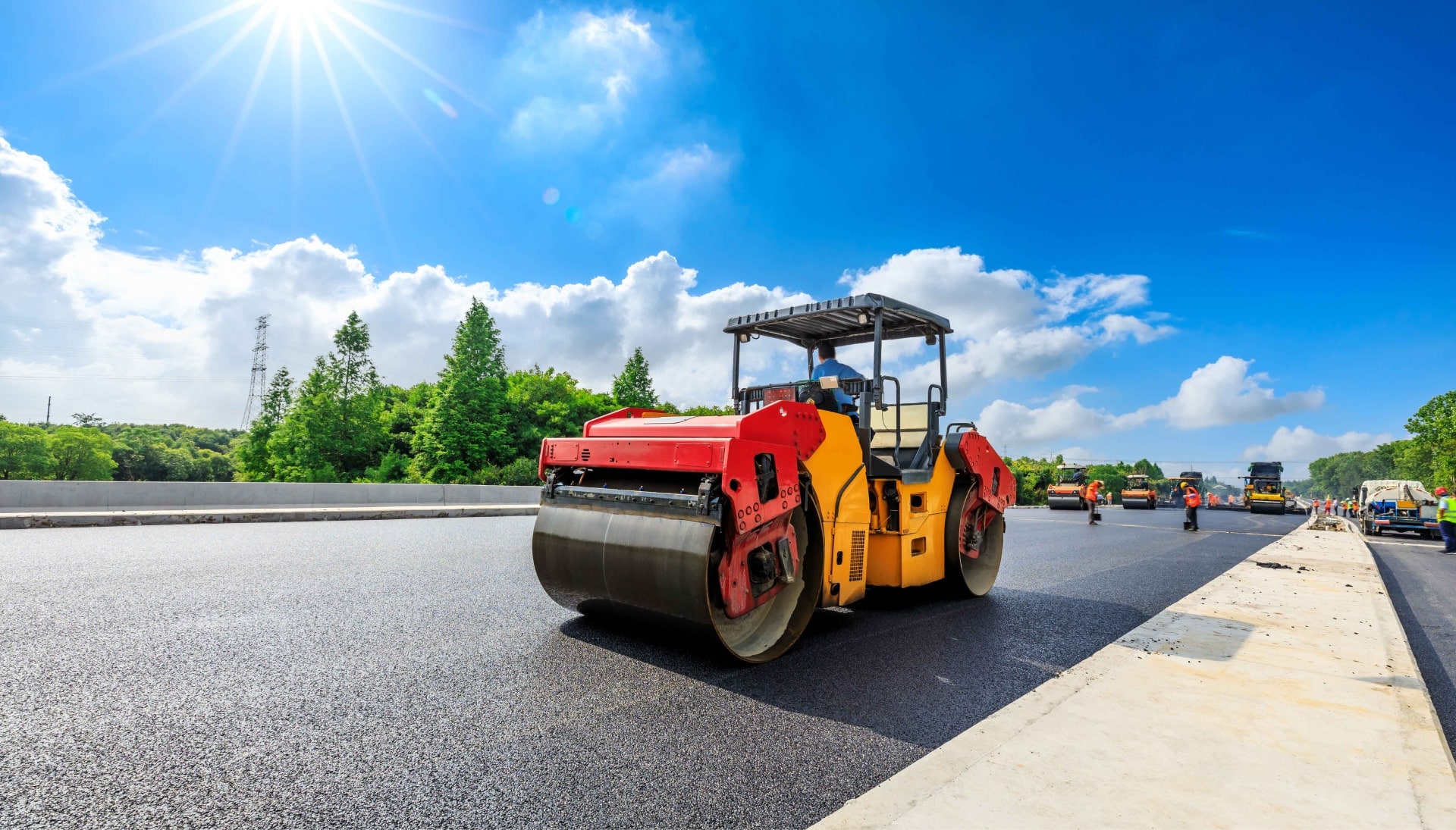 Smooth asphalt paving in Johnson City, TN creates durable surfaces.